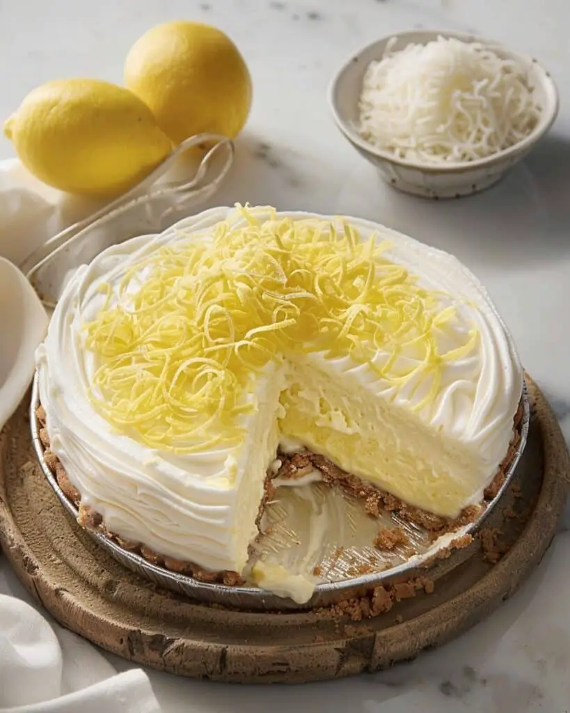No Bake Lemon Cheesecake