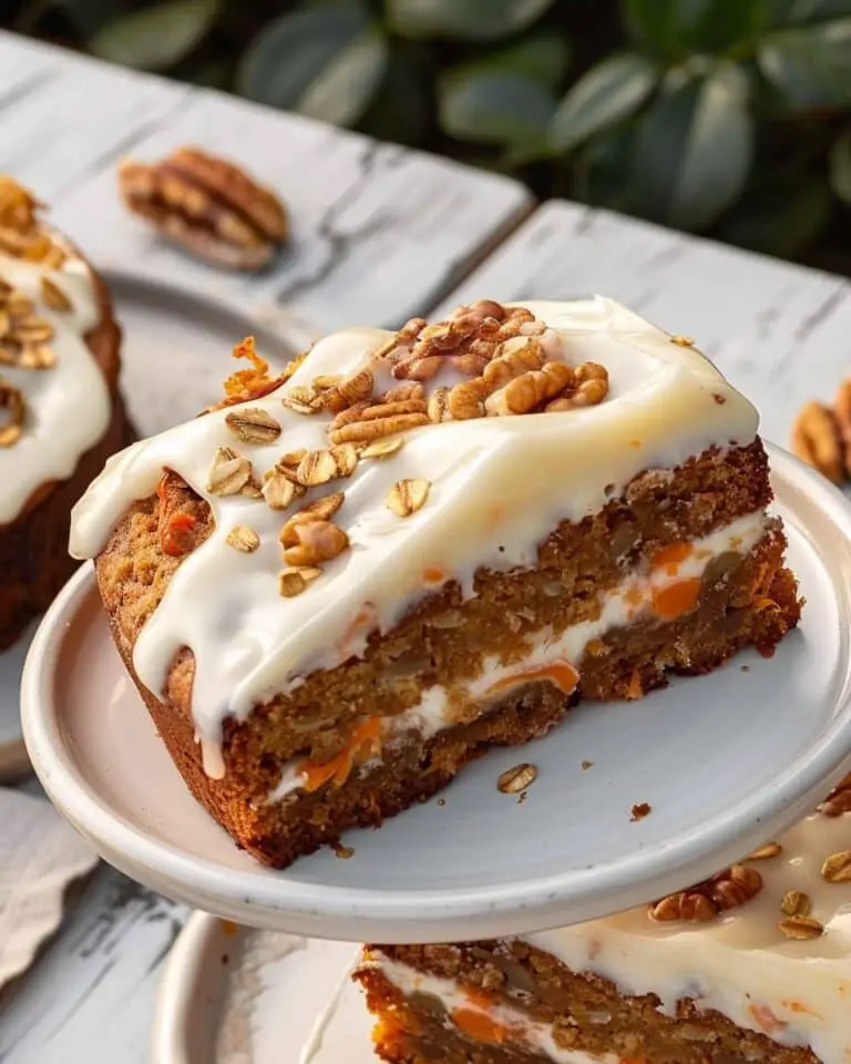 Oatmeal Carrot Cake