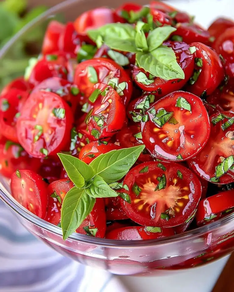 Rachel’s Favorite Marinated Tomatoes