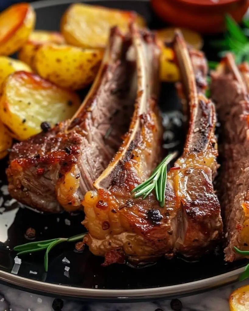 Agnello al Forno (Roasted Lamb with Potatoes and Rosemary)