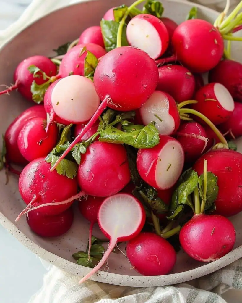 Sauteed Tarragon Radishes