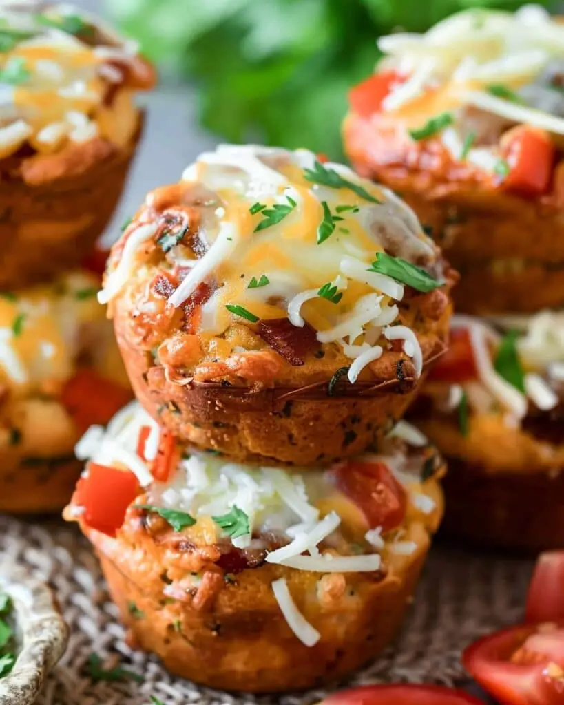 Cheese Garlic Muffins