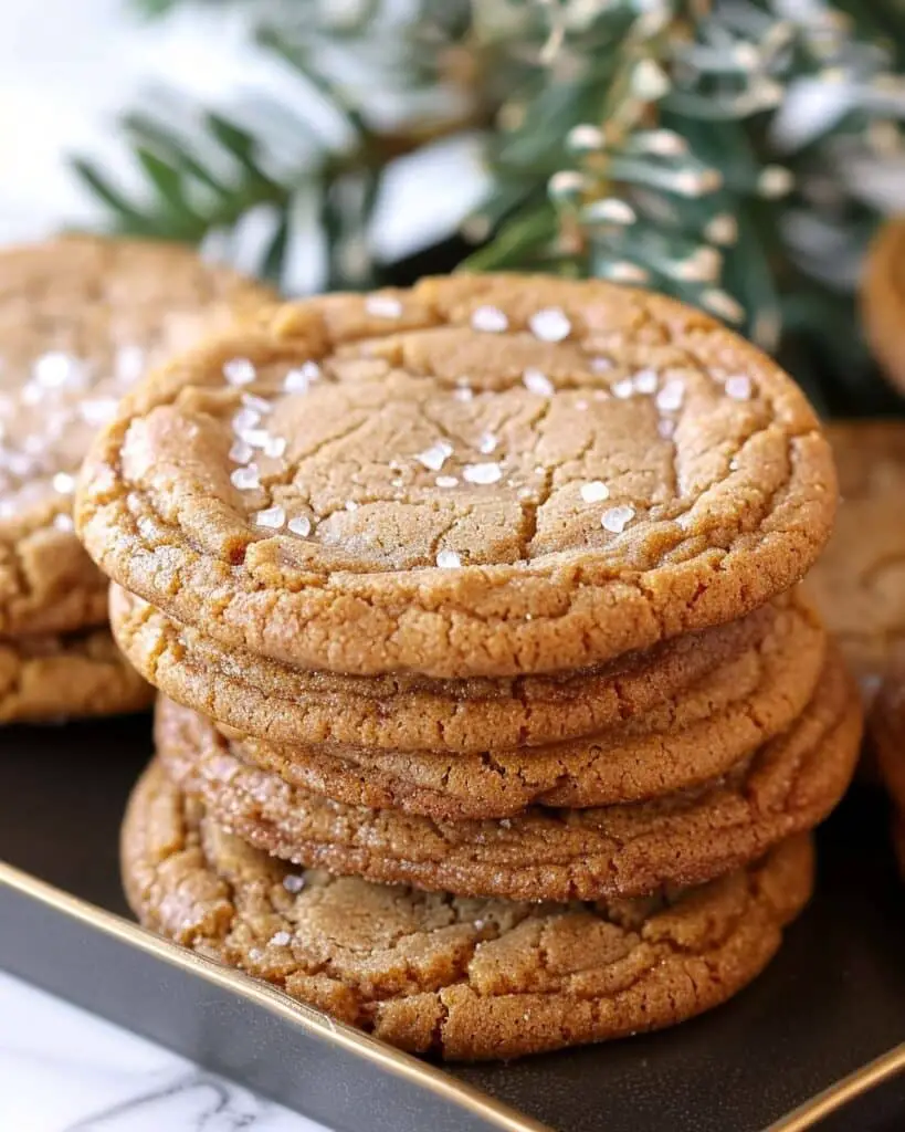 Soft Chewy Gingersnap Cookies