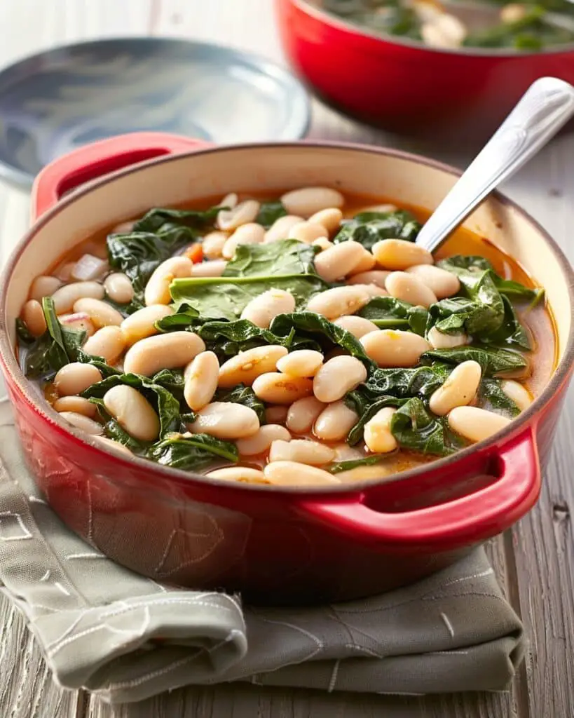 Spinach and White Beans