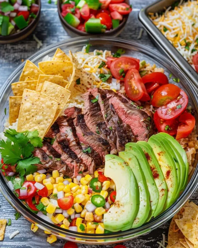 Steak Burrito Meal Prep Bowls