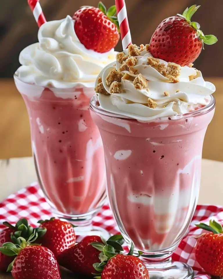 Strawberry Cheesecake Milkshake