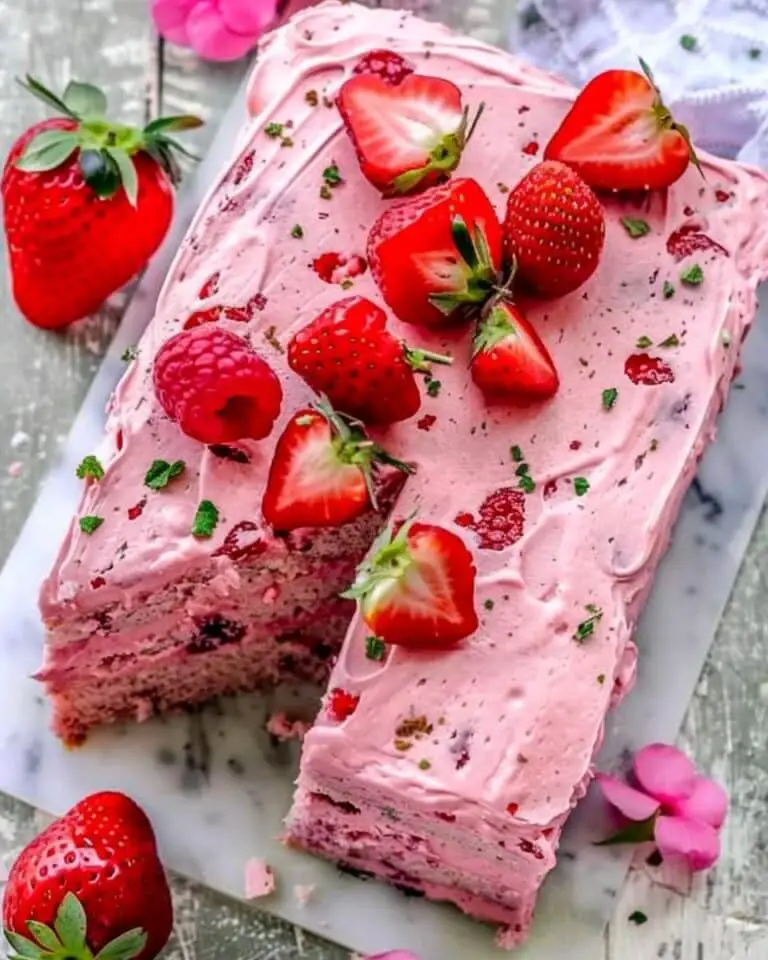 Strawberry Sheet Cake