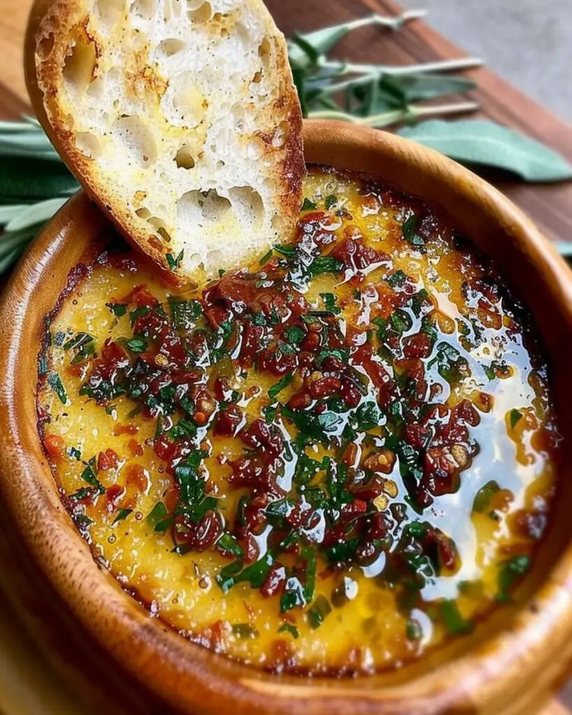 Sun-Dried Tomato Olive Oil Bread Dip