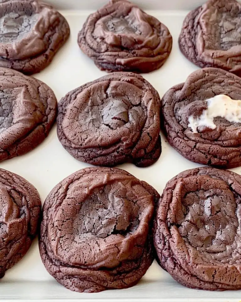 Chewy Chocolate Cinnamon Cookies