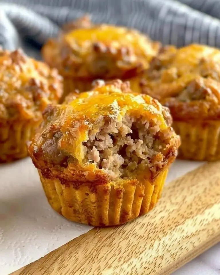The Ultimate Easy Sausage Breakfast Muffins