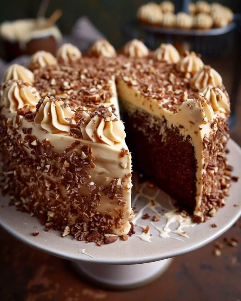 Coffee Walnut Cake