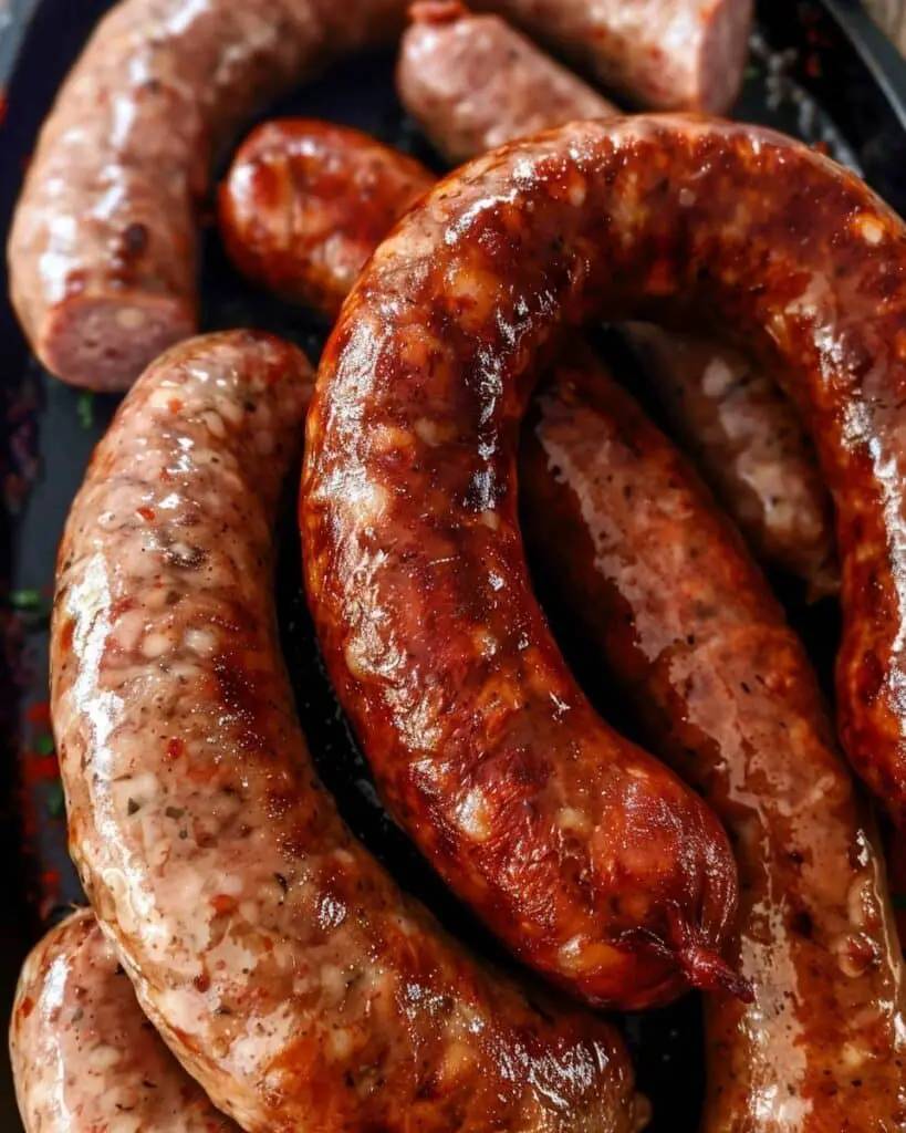 Traditional Hungarian Sausage (Kolbász)