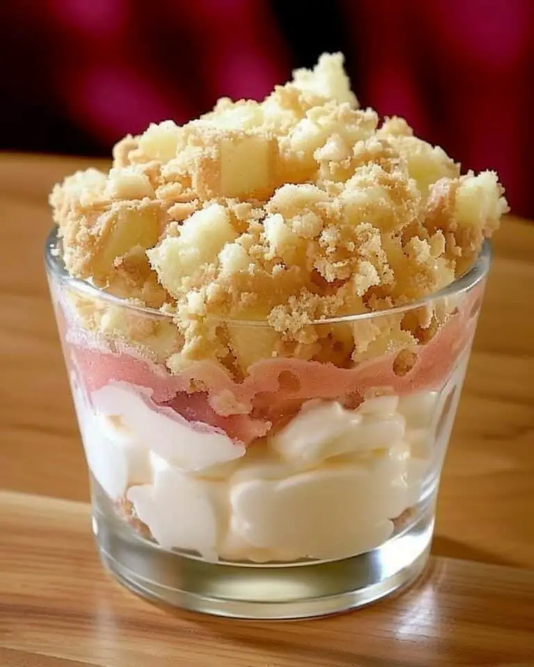 Rhubarb Icebox Dessert