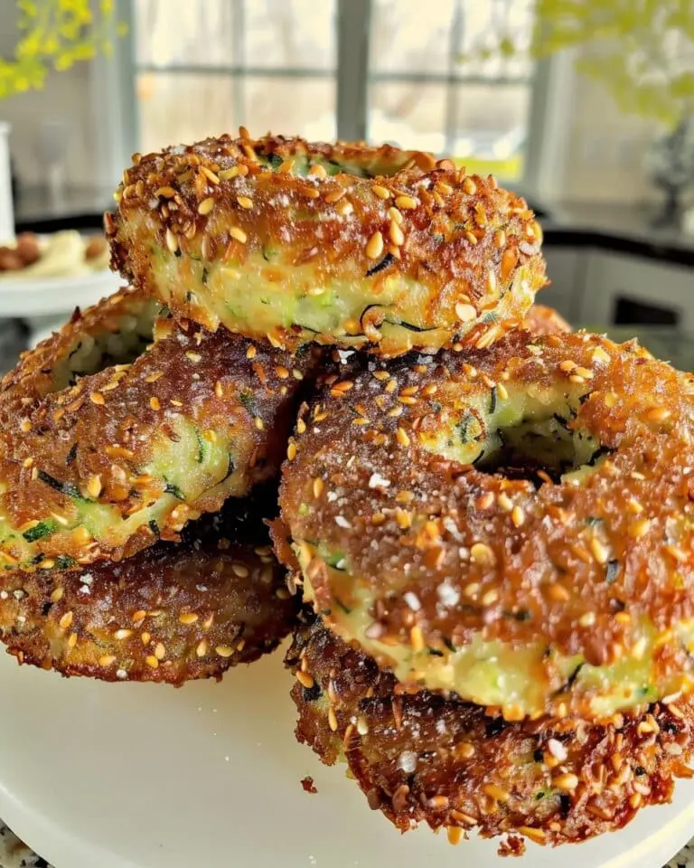 Vegan Zucchini Bagels