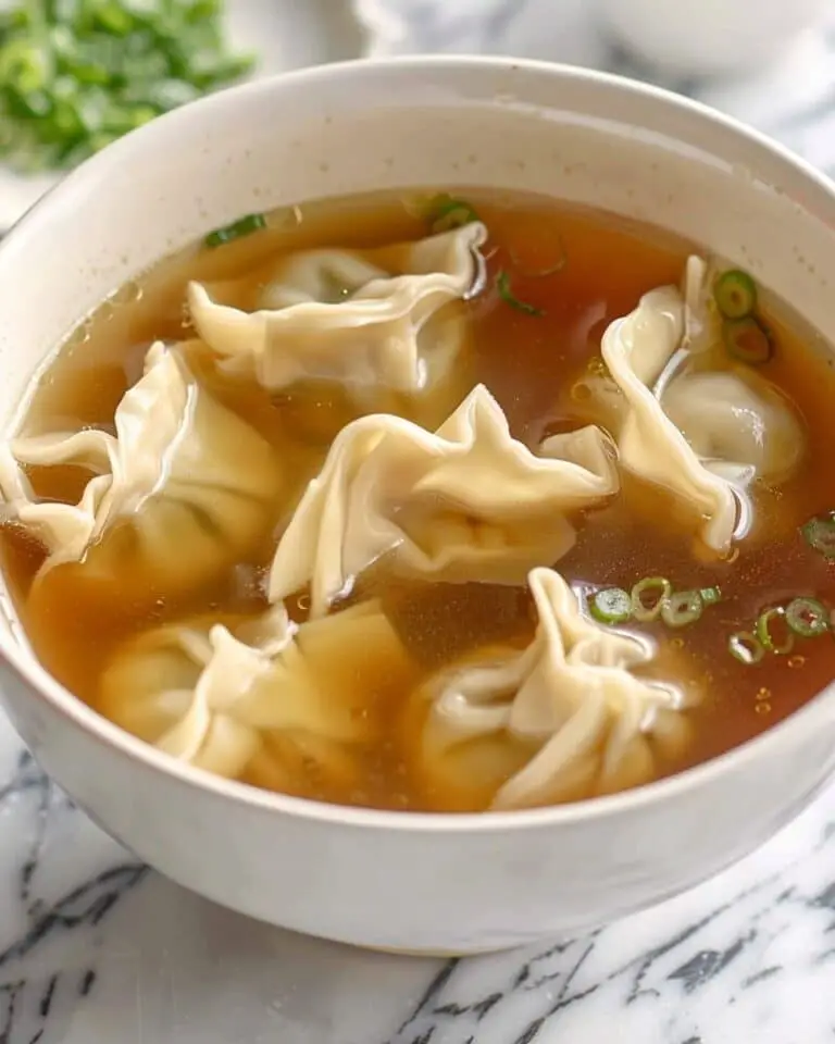 Homemade Wonton Soup