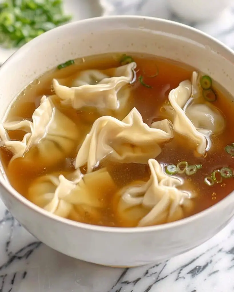 Homemade Wonton Soup