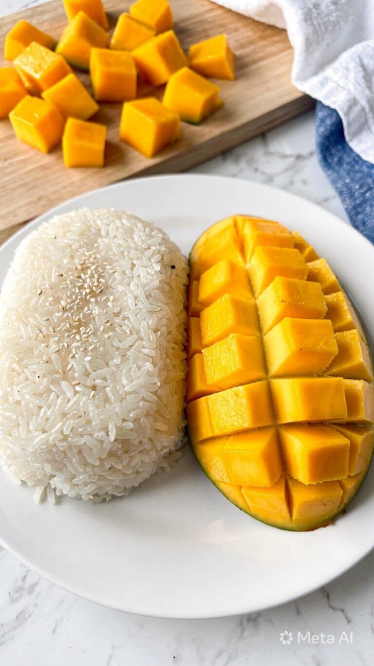 Thai Mango Sweet Sticky Rice Recipe