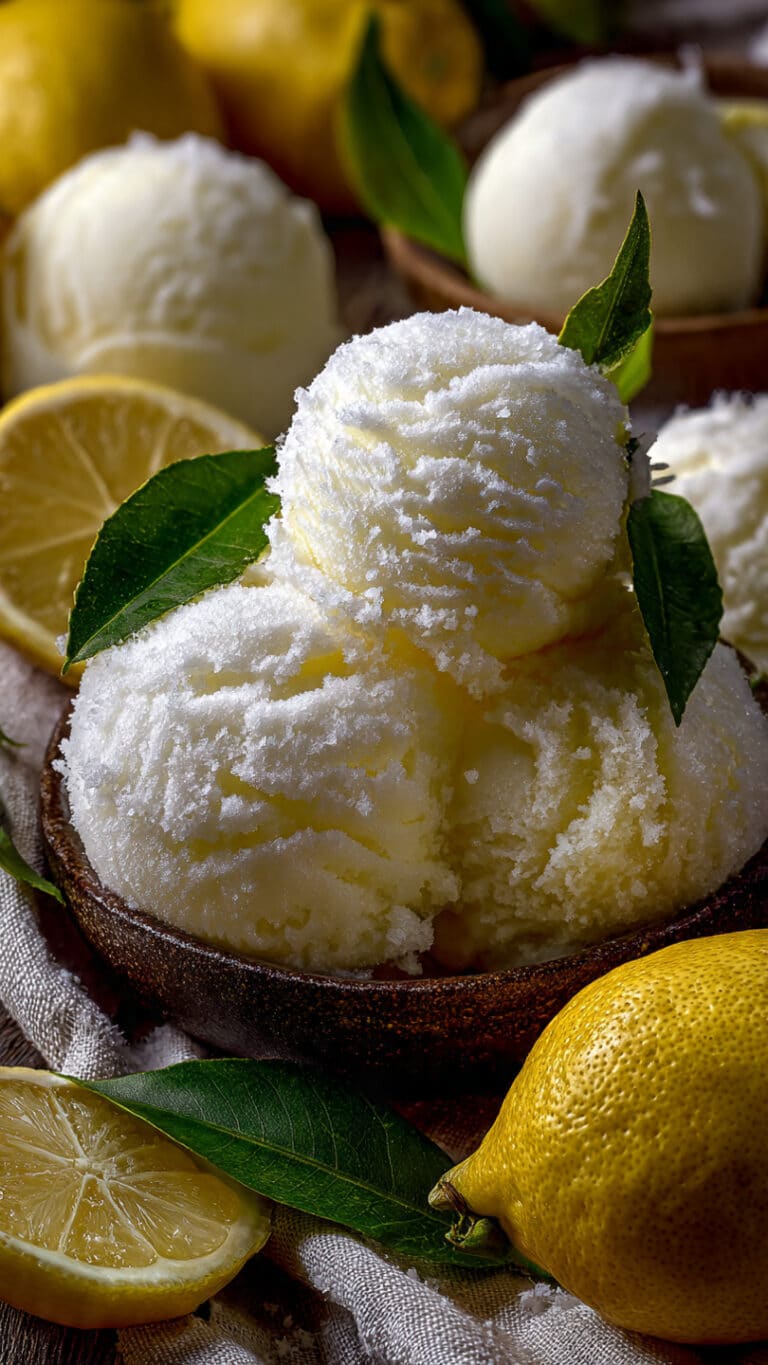 Italian Lemon Sorbet