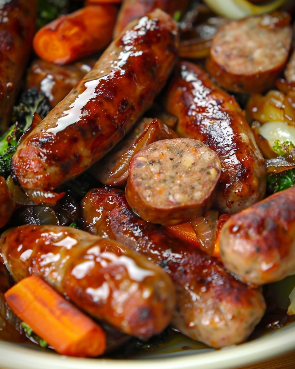 Autumn Sausage and Veggie Sheet Pan Dinner