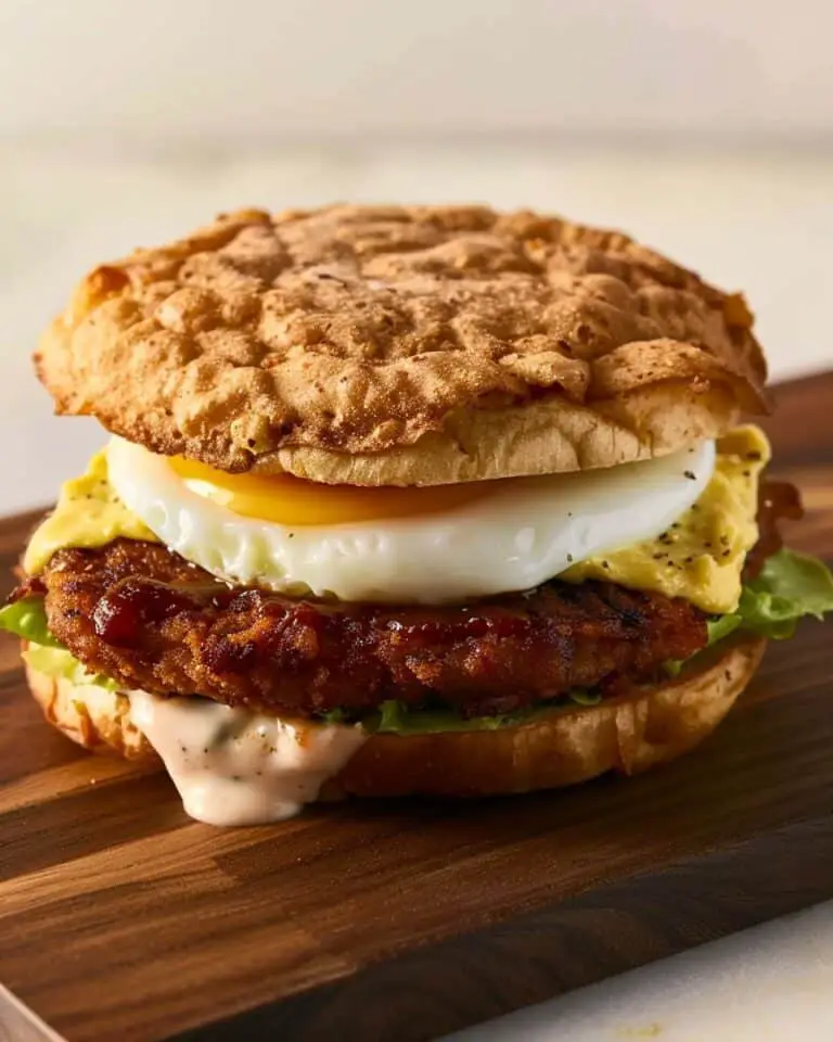 Breakfast Sandwich Vegan Egg