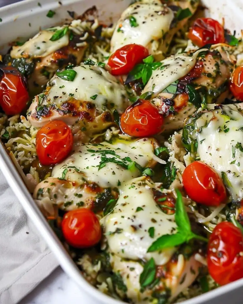 Caprese Chicken Bake