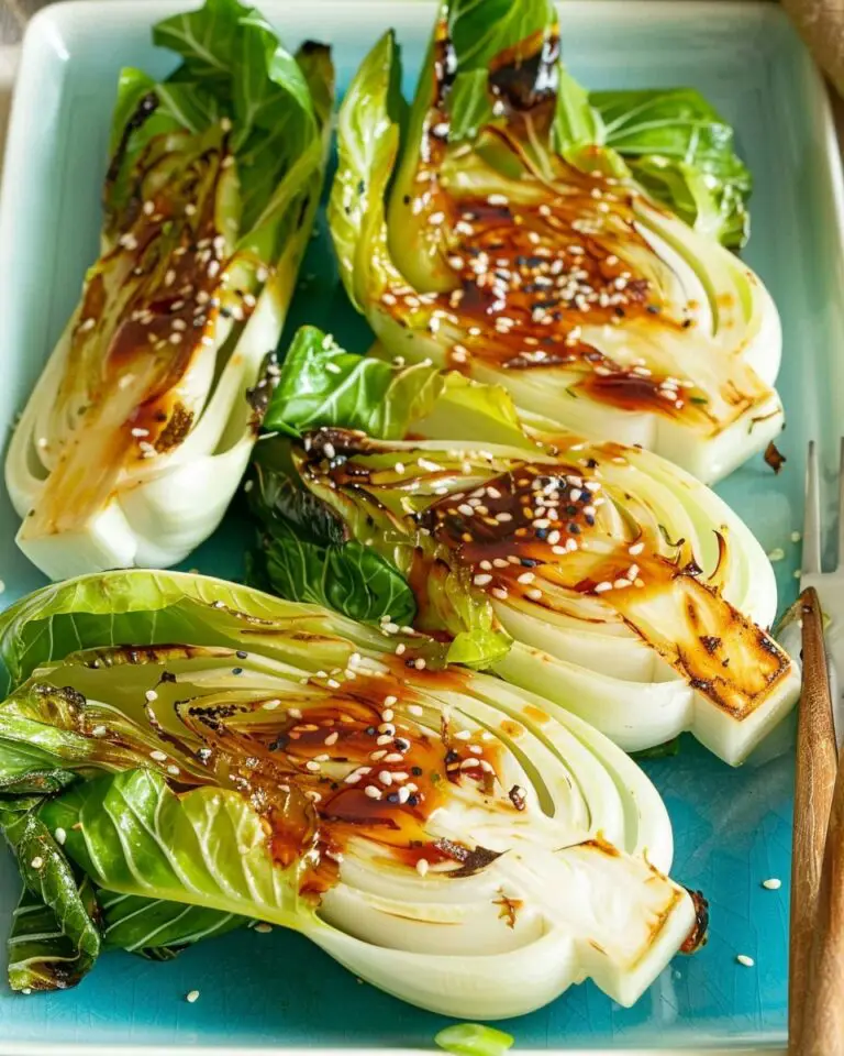 Grilled Pak Choi