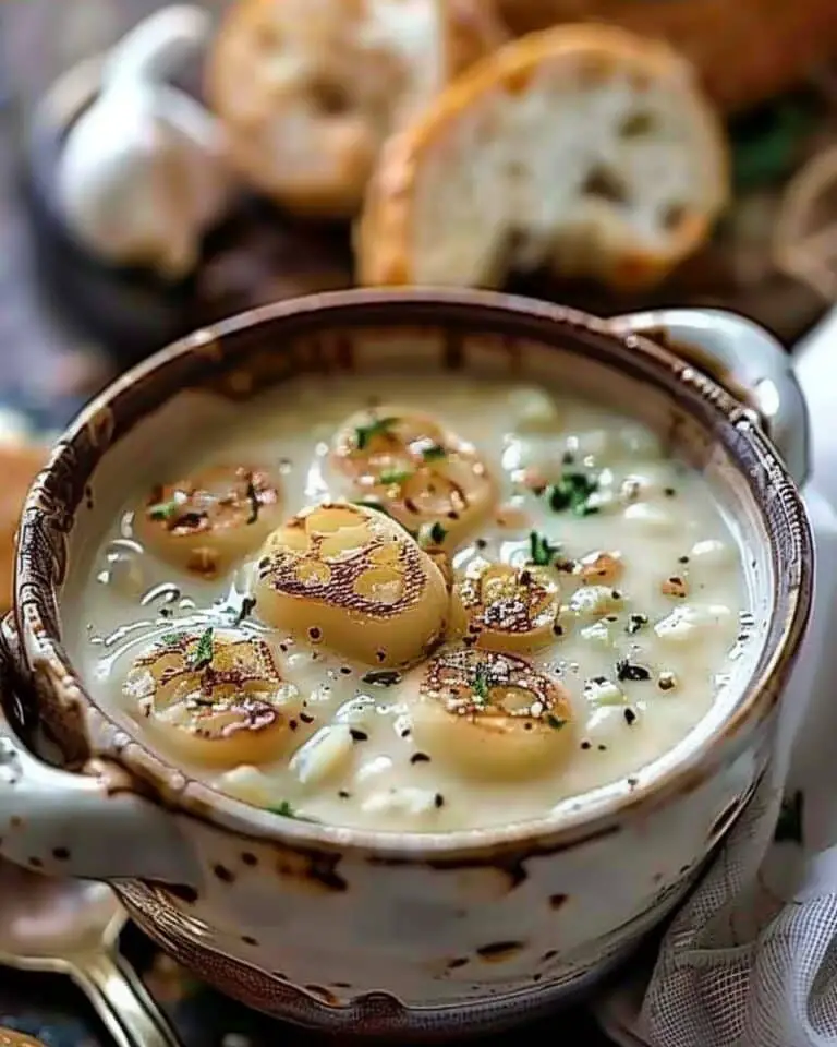 Country French Garlic Soup