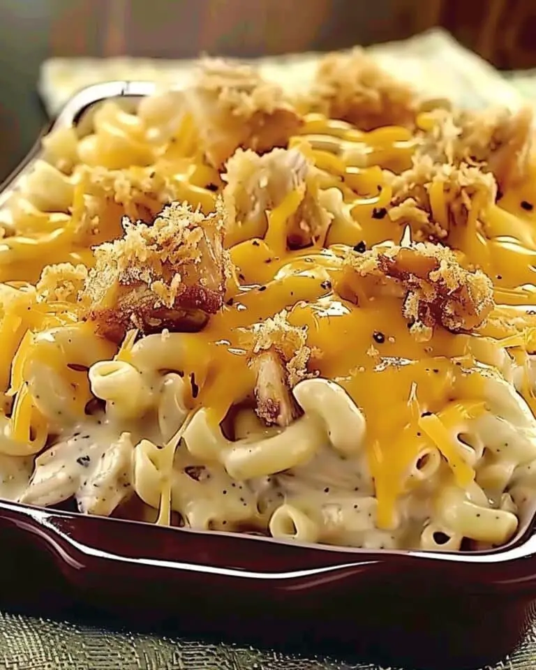 Creamy Honey Pepper Chicken Mac and Cheese Delight