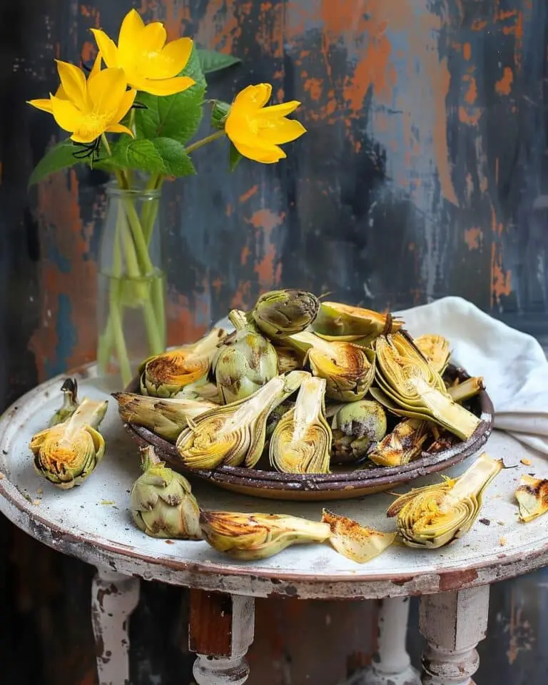 Easy Baked Artichoke Hearts