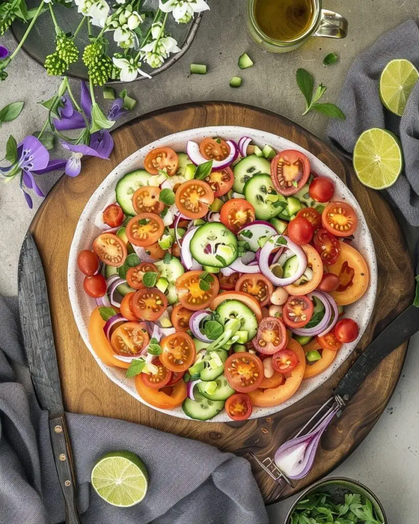 Easy Breezy Summertime Bean Salad