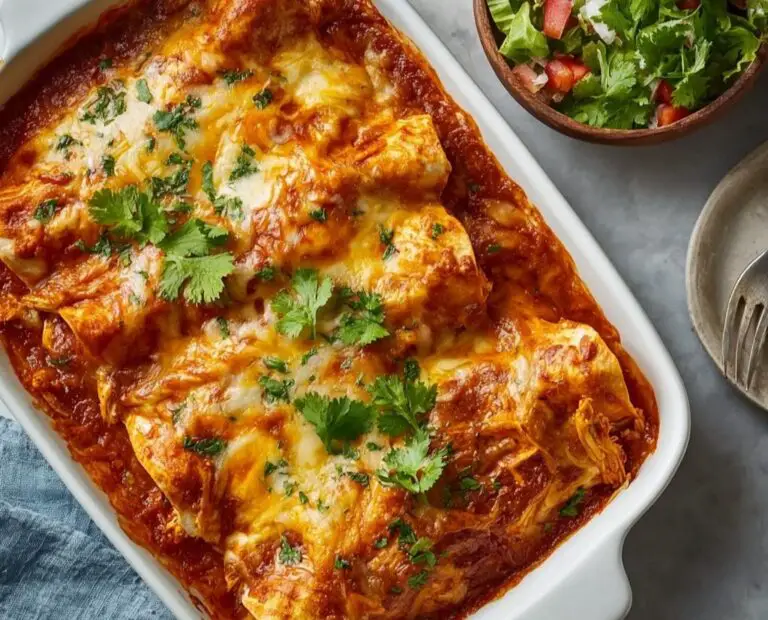 Easy Chicken Enchilada Recipe