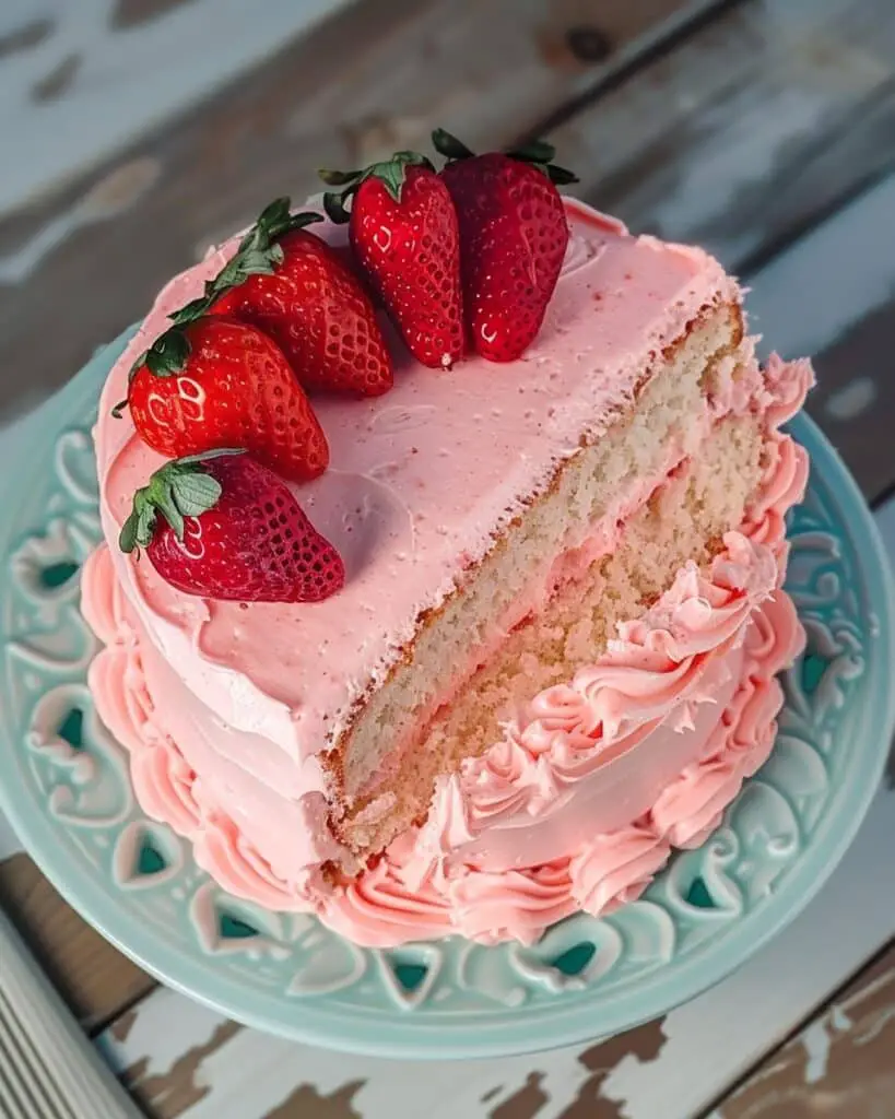 Gluten-Free Strawberry Cake (Dairy-Free)