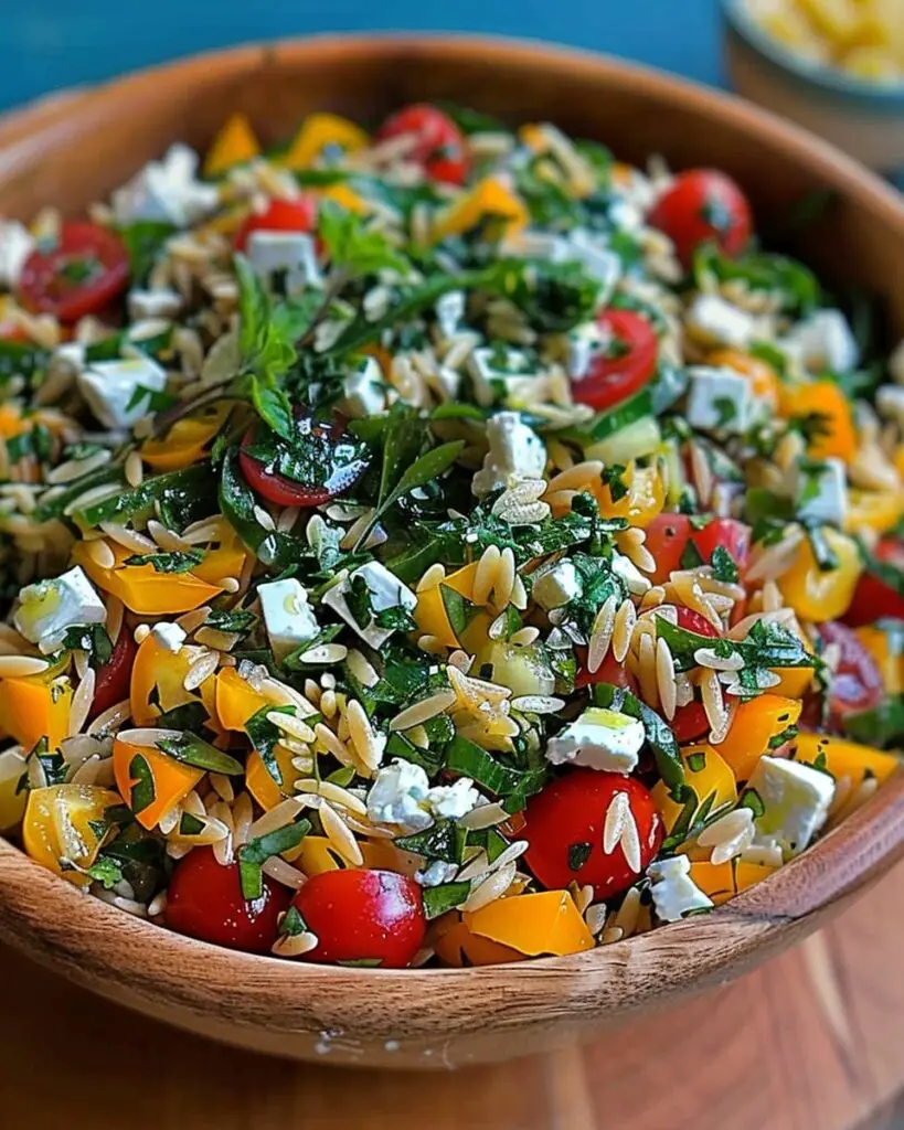 Greek Orzo Salad
