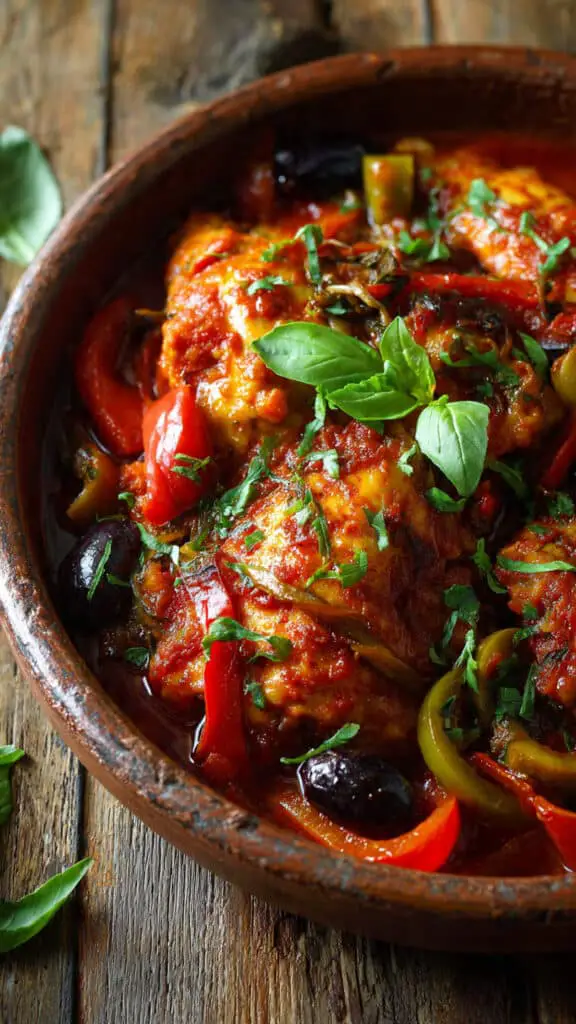 Italian Chicken Cacciatore