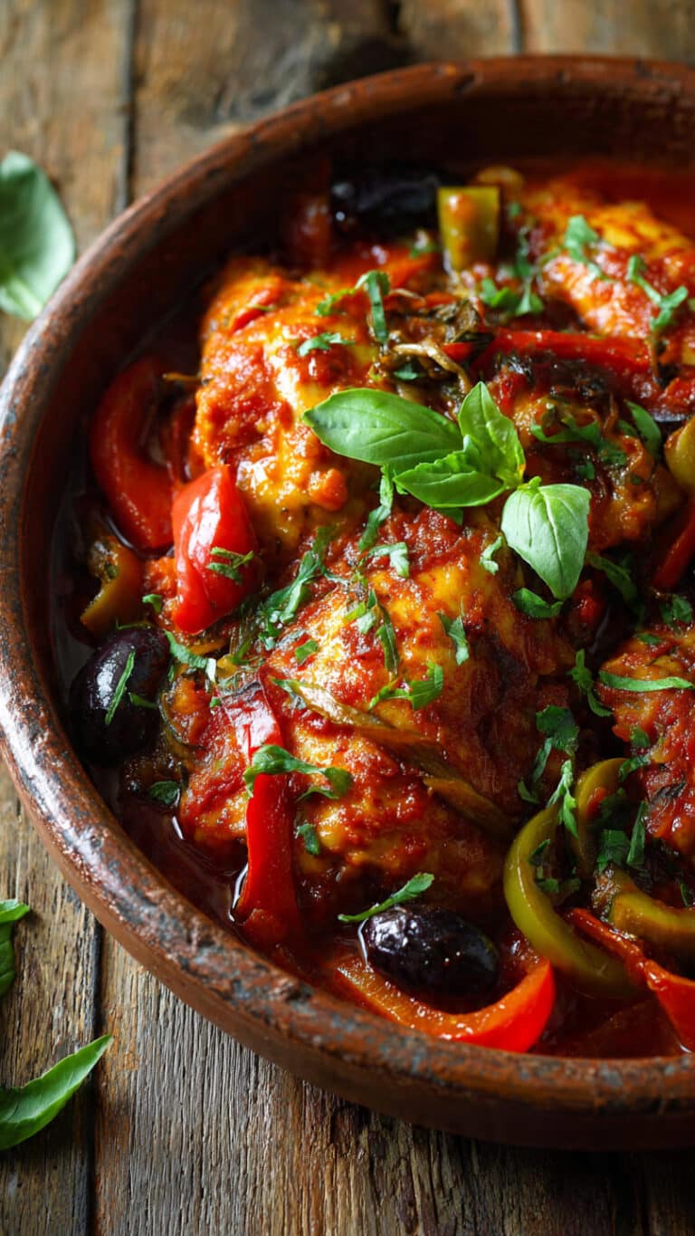 Italian Chicken Cacciatore