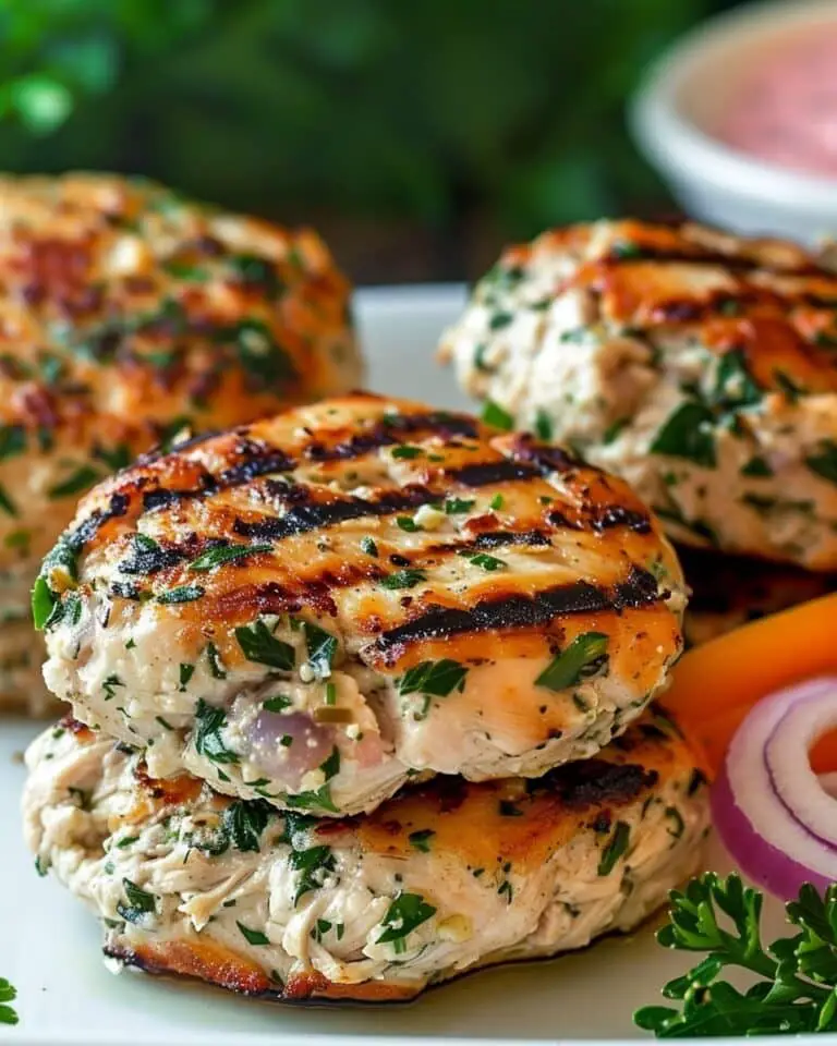 Mediterranean Greek Chicken Burgers