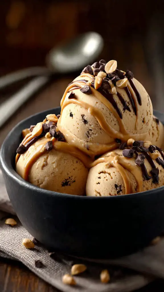 Peanut Butter Greek Frozen Yogurt