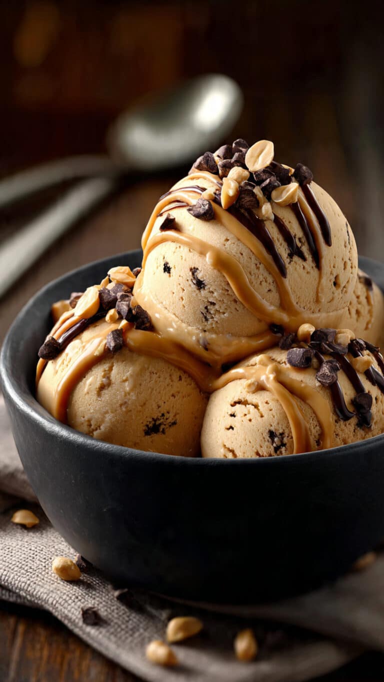 Peanut Butter Greek Frozen Yogurt