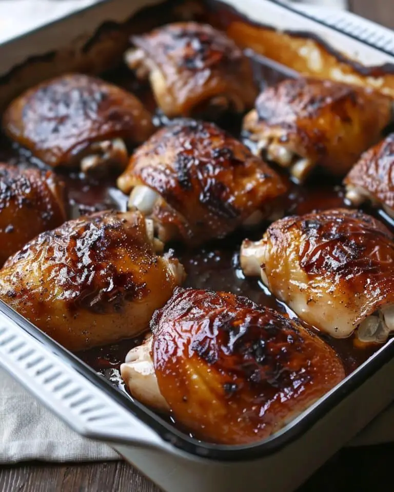 5-Ingredient Vintage Baked Chicken Thighs