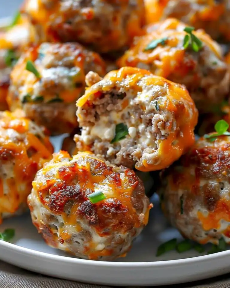 Rotel Cream Cheese Sausage Balls