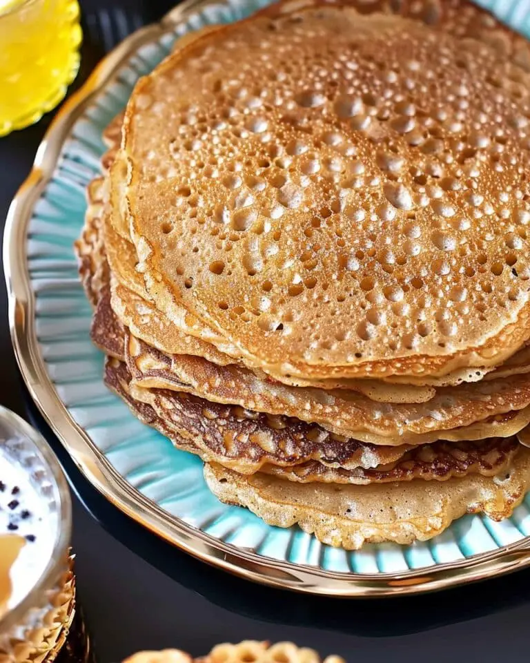 Russian Blini (Buckwheat Pancakes)