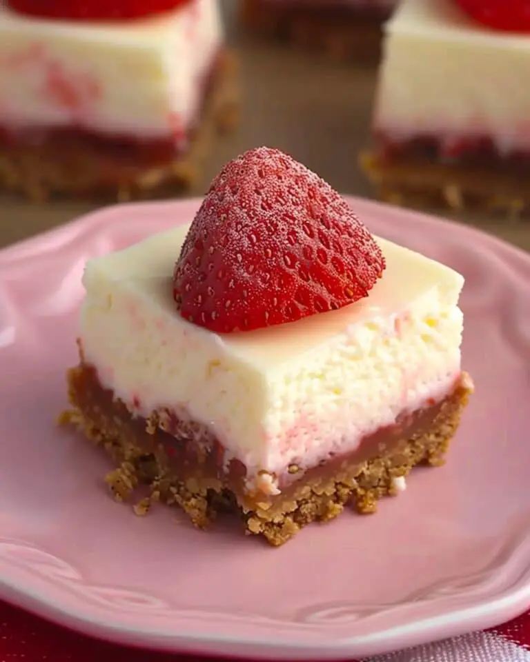 Strawberry Crunch Cheesecake Bites