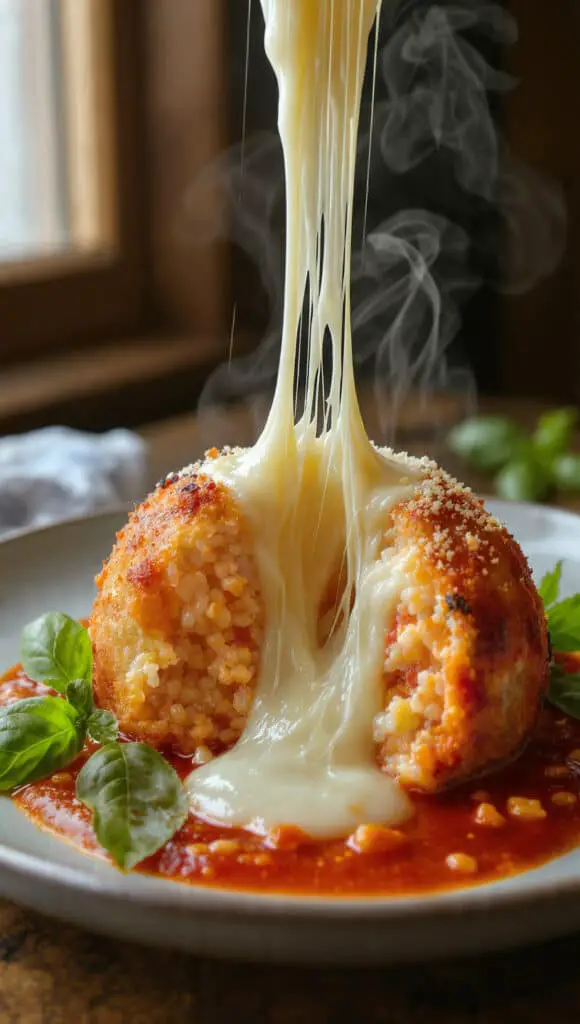 Supplì al Telefono (Roman Rice Balls)