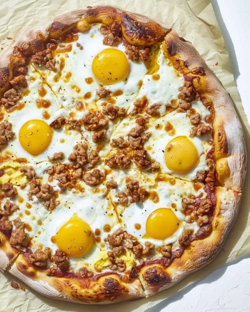 Breakfast Pizza Recipe With Sourdough Crust