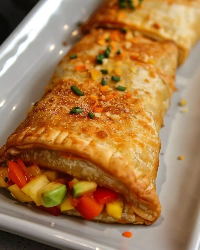 Vegetable Strudel (Gemüsestrudel)
